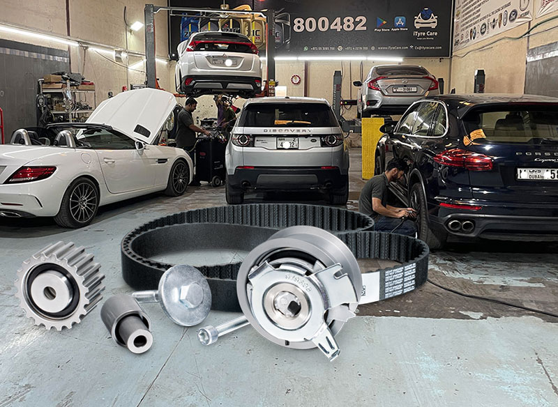 car's engine Timing Belt Replacement Service