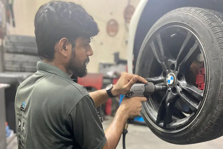 Tyre Rotation Service in Dubai